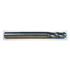 7/16" Dia. - 6" OAL - CBD - Ball End SE EM - 4 FL - Exact Tool & Supply