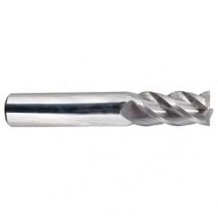 1/2" Dia. - 3" OAL - SQ SE AlTiN 40° Helix CBD EM - 4 FL - Exact Tool & Supply