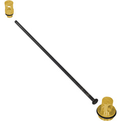 Double Drum Lock - 55 Gallon Drum - Brass - Exact Tool & Supply