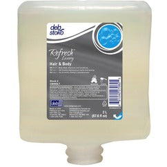 2 Ltr - Cartridge - Fresh - Soap - Refresh Luxury 3-in-1 Hair & Body - Exact Tool & Supply