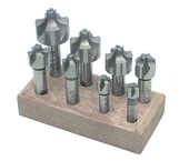 8 Pc. HSS Corner Rounding End Mill Set - Exact Tool & Supply