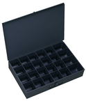 18 x 12 x 3'' - 24 Compartment Steel Boxes - Exact Tool & Supply