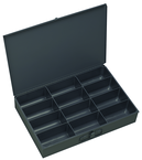 18 x 12 x 3'' - 12 Compartment Steel Boxes - Exact Tool & Supply