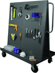 A-Frame Truck - 48"W x 30"D x 57"H. - Textured gray powder coat finish - Exact Tool & Supply