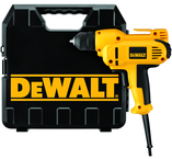 #DWD115K - 8.0 No Load Amps - 0 - 2;500 RPM - 3/8'' Keyless Chuck - Corded Reversing Drill - Exact Tool & Supply