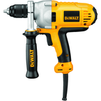 #DWD215G - 10.0 No Load Amps - 0 - 1;100 RPM - 1/2'' Keyless Chuck - Corded Reversing Drill - Exact Tool & Supply