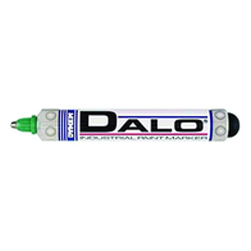Dalo Medium Marker - Stainless Steel Ball Tip - Green - Exact Tool & Supply