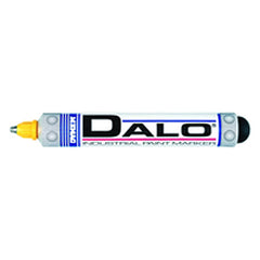 Dalo Medium Marker - Stainless Steel Ball Tip - Yellow - Exact Tool & Supply