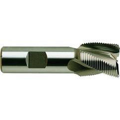 1 X 1 X 1 X 3-1/2 5Fl Stub SE Rougher TiCN-Coated - Exact Tool & Supply