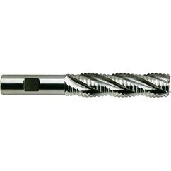 1 X 1 X 4 X 6-1/2 5 Fl Long SE Rougher TiN-Coated End Mill - Exact Tool & Supply