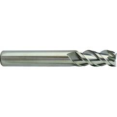 * 3/8X1 LOC RAD 060 3FL EM ALU - Exact Tool & Supply