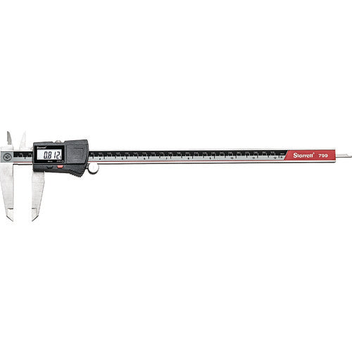 EC799A-12/300 Electronic Caliper, Stainless Steel, .0005″ Resolution, and 0-12″ Range with Standard Letter of Certification