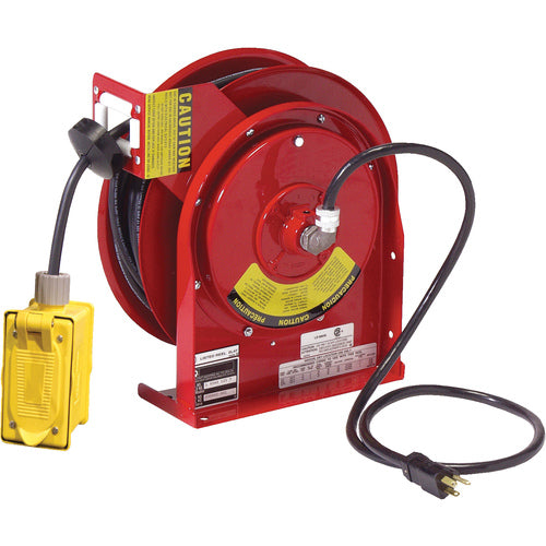 Electric Cord Reel-Double Receptacle - Exact Tool & Supply