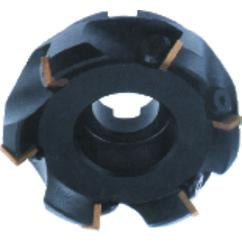 1-1/2" Dia - 6° Rake - Indexable Face Mill Cutter - Exact Tool & Supply
