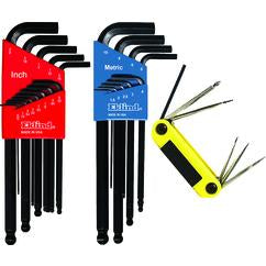 28PC HEX-L KEY 3-PACK - Exact Tool & Supply