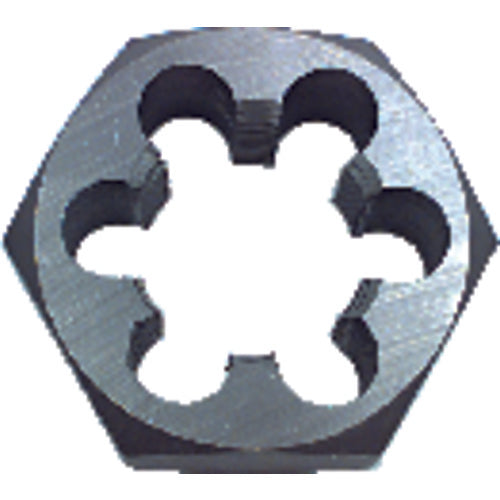 12.0 × 1.25 / Carbon Steel Metric Thread Hexagon Die - Exact Tool & Supply
