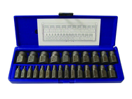 25 Piece Hex Head Multi-Spline Extractor Set - Exact Tool & Supply