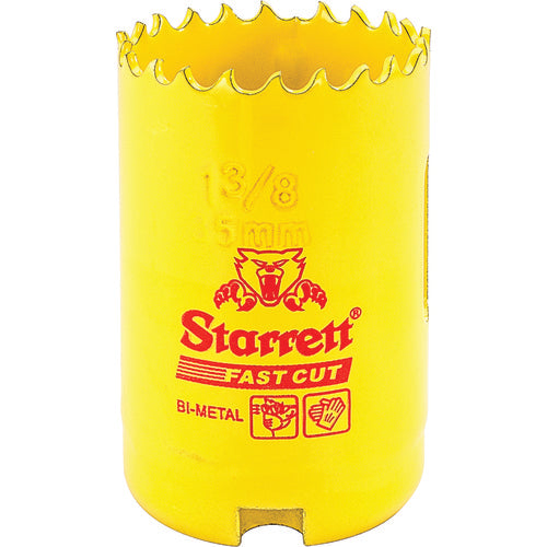 1-3/8″ HSS Fast Cut Hole Saw - Starrett - Exact Tool & Supply