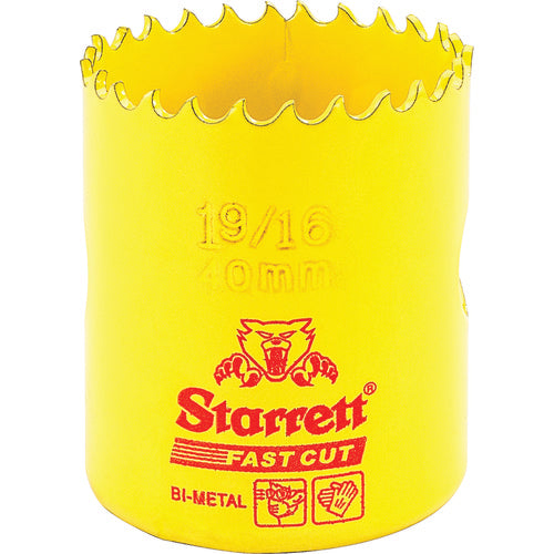 1-9/16″ HSS Fast Cut Hole Saw - Starrett - Exact Tool & Supply