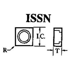 #ISSN844 For 1" IC - Shim Seat - Exact Tool & Supply
