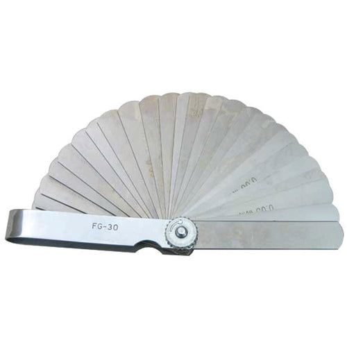 25-BLADE METRIC FEELER GAUGE - Exact Tool & Supply