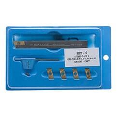 THE712R - 1/2 x 1/2" SH - Mini Groove Toolholder - Exact Tool & Supply