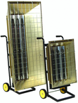 6KW 240V FHK Series Portable Metal Sheath Electric Infrared Heater - Exact Tool & Supply