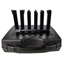 7 Piece Set 3/8 Shank Turning Tools and 5/16 Shank Boring Bar - Exact Tool & Supply