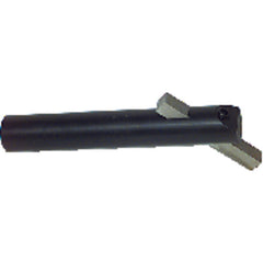 1″ SH Dia-6″OAL- Single End Style-45° - Steel Boring Bar - Exact Tool & Supply