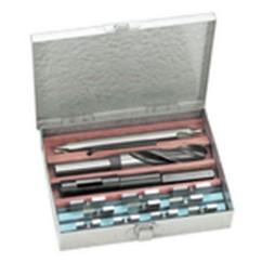 1-1/8 - 2 x 1/4" HSS Blades - 1/2" Reduced SH - Multi-Tool Set - Exact Tool & Supply