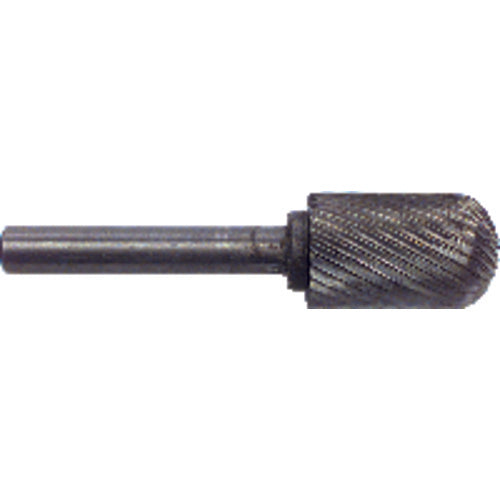 1/2 × 1 × 1/4″ SH Cyl Radius Shape - HSS - Burr - Exact Tool & Supply