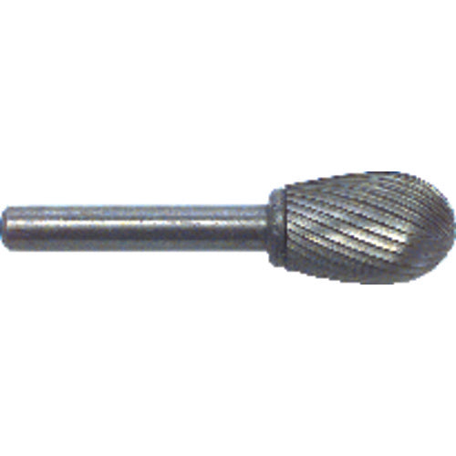 5/8 × 1 × 1/4″ SH Oval Shape - HSS - Burr - Exact Tool & Supply