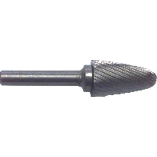 1/4 × 3/4 × 1/4″ SH Tree Radius End Shape - HSS - Burr - Exact Tool & Supply
