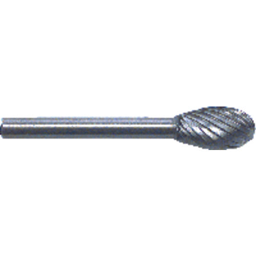 1/4 × 1/2 × 1/8″ SH Oval Shape - HSS - Burr - Exact Tool & Supply