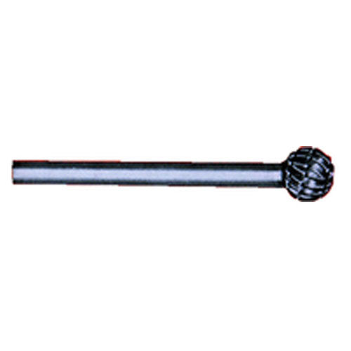 1/4 × 1/8″ SH Ball End Shape - HSS - Burr - Exact Tool & Supply