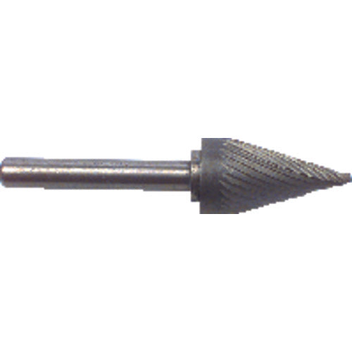 1/4 EdgeHog Conical Miniature Carbide Bur SM-51 Standard - Exact Tool & Supply
