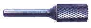1 EdgeHog Cylindrical End Cut Carbide Bur SB-9 Standard - Exact Tool & Supply