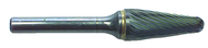 SL5 5/8 x 1-3/16 x 1/4" SH Sgl Cut Taper Radius - CBD - Burr - Exact Tool & Supply