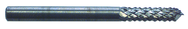 1/2" Dia - 1/2" SH-3" OAL-Fish Tail Pt - CBD Router - Exact Tool & Supply
