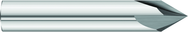 1/2" SH - 3" OAL - 4 FL - 60° - SE - Chamfer Mill - Exact Tool & Supply