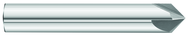 3/8" SH - 2-1/2" OAL - 4 FL - 90° - SE - Chamfer Mill - Exact Tool & Supply