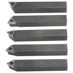 Style AL8 1/2 x 1/2" SH - LH - Indexable Tool Bit - Exact Tool & Supply