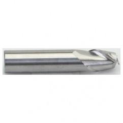 1/2" Dia. - 2-1/2" OAL - Uncoated Carbide - HP End Mill - 2 FL - Exact Tool & Supply