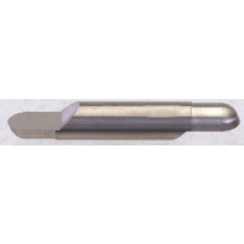 RSM-040-2 4mm Dia. × 50mm OAL × 8mm Split Length Split End Carbide Blanks - Uncoated - Exact Tool & Supply