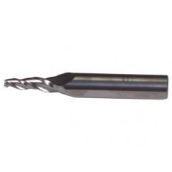1/8" Dia. - 2-1/2" OAL - CBD - Tapered SE EM - 3 FL - Exact Tool & Supply
