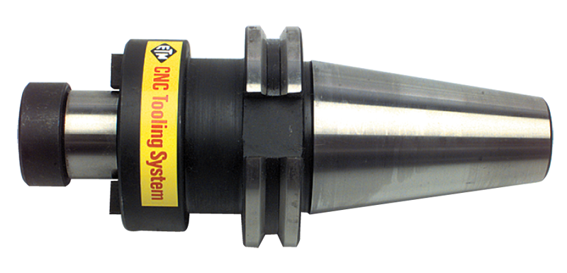 1" Dia. - 4" Gage Length - V-Flange Shell EM Holder - Exact Tool & Supply