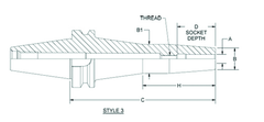 HSK63 5/8 x 6.30 - Shrink Fit Tool Holder - Exact Tool & Supply