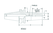 HSK63 3/4 x 6.30 - Shrink Fit Tool Holder - Exact Tool & Supply
