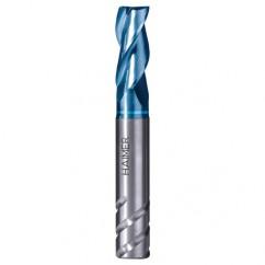1/2 Dia. - 3 OAL - SC Finisher/Rougher End Mill - 3FL - Exact Tool & Supply