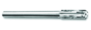 .4996 Dia- HSS - Straight Shank Straight Flute Carbide Tipped Chucking Reamer - Exact Tool & Supply